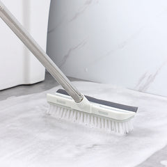 Stainless steel handle cleaning brush