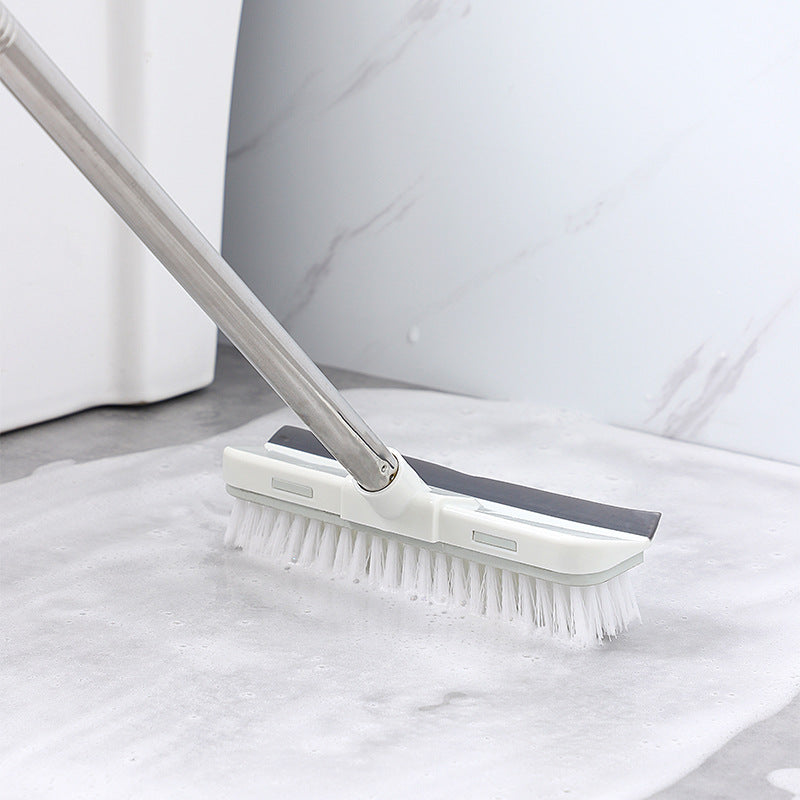 Stainless steel handle cleaning brush