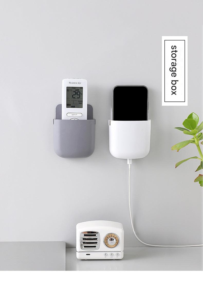 Smart wall-mounted remote control holder - Blue