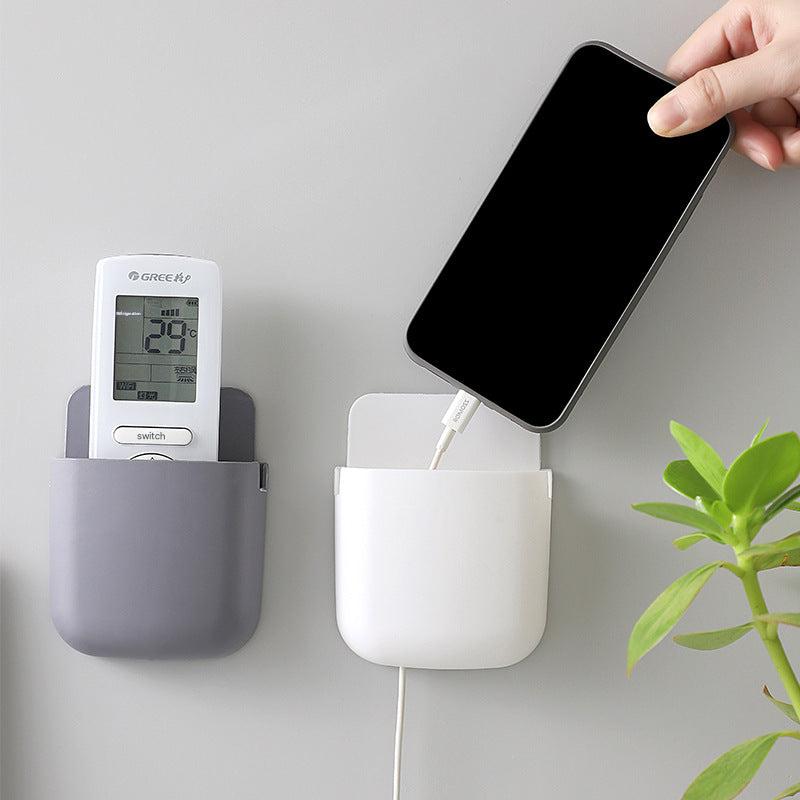 Smart wall-mounted remote control holder - Blue