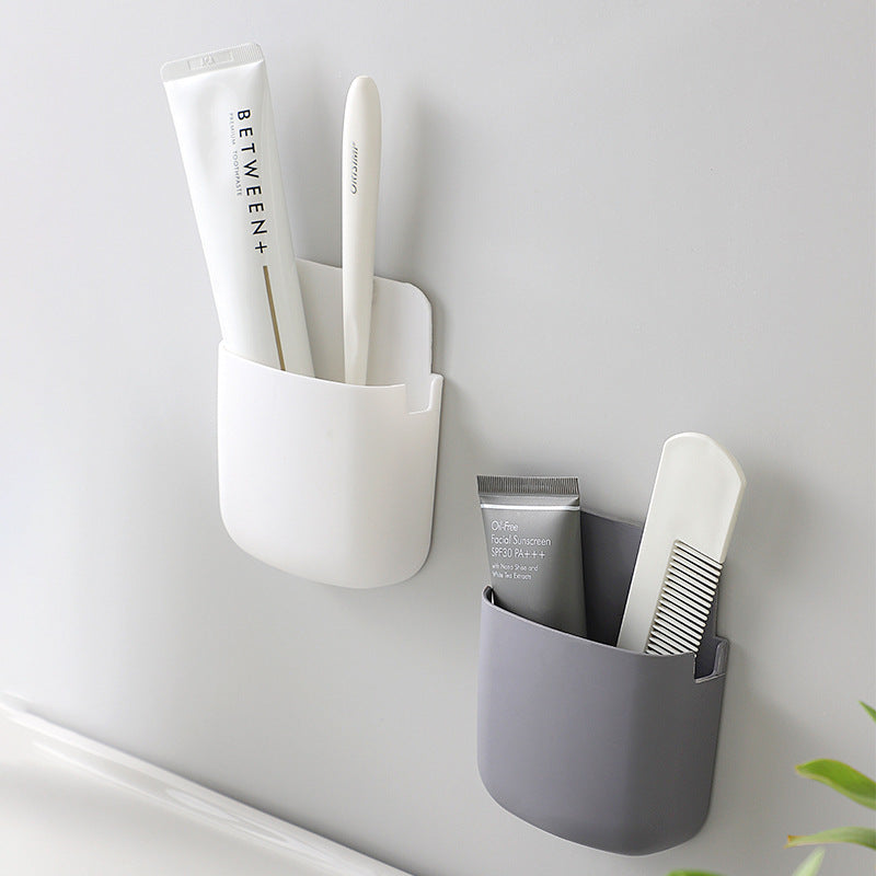 Smart wall-mounted remote control holder - White