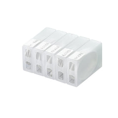Organised charging cables and USB drives