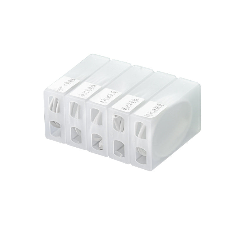 Organised charging cables and USB drives