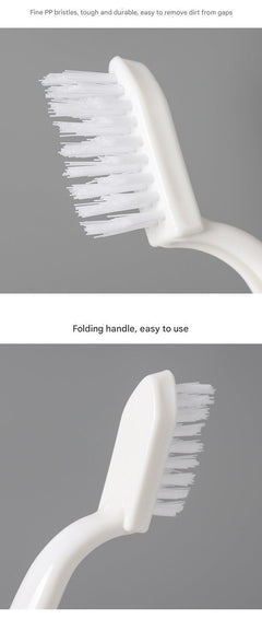 Innovative brush design for corners