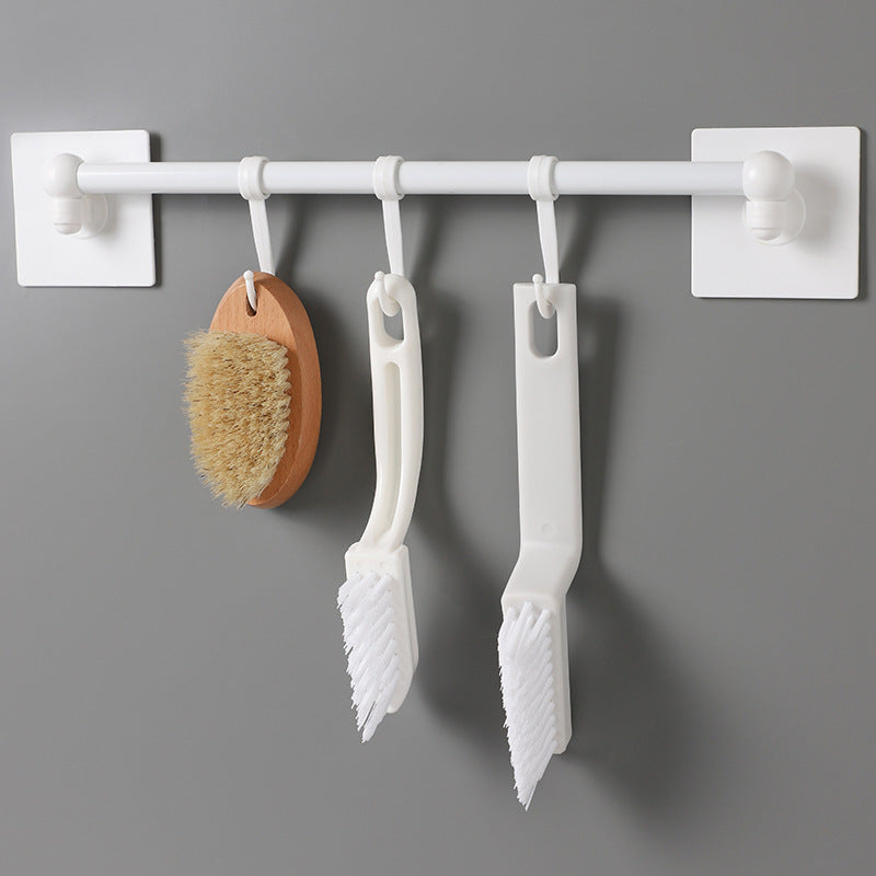 Different angles of bathroom cleaner brush
