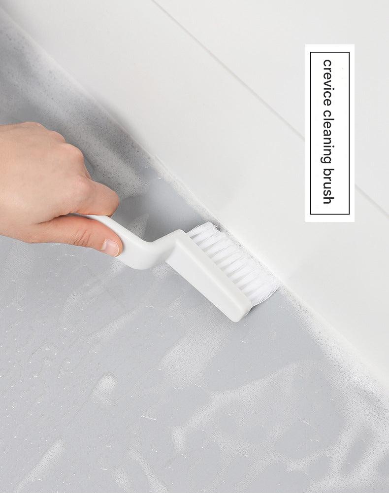 Efficient cleaning with the corner brush