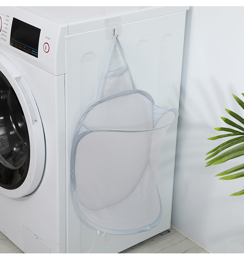 compact and stylish laundry basket