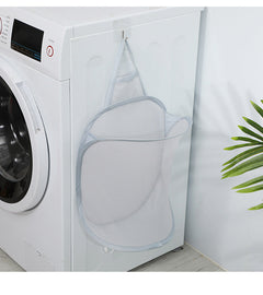 compact and stylish laundry basket
