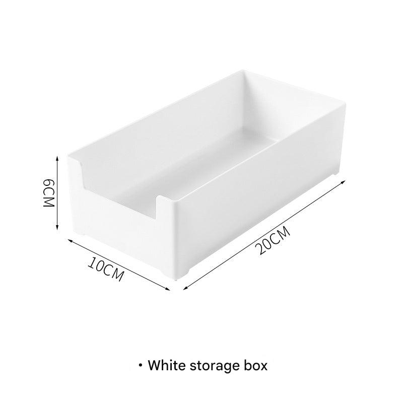 Stackable organiser reducing desk clutter