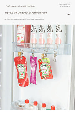 Organisational hooks in a laundry setting