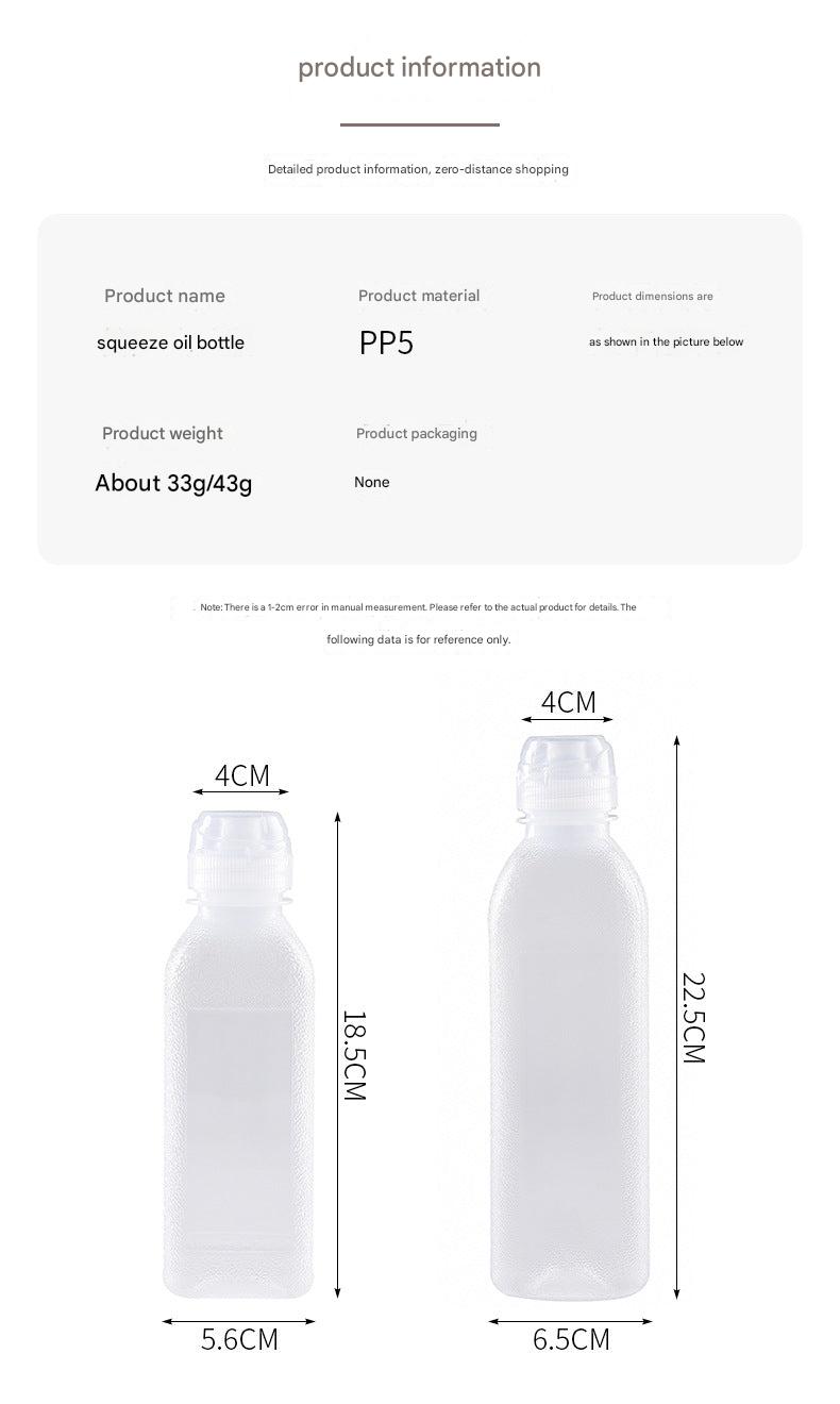 Versatile squeeze oil dispenser bottle image 2