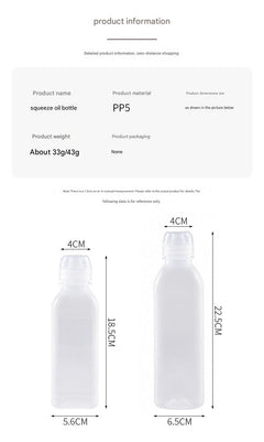 Versatile squeeze oil dispenser bottle image 2