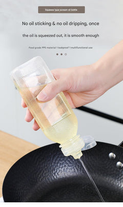 Versatile squeeze oil dispenser bottle image 9