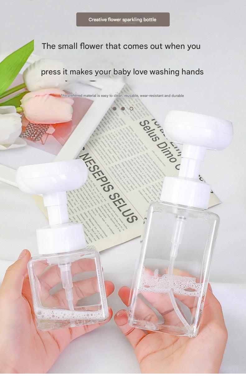 Modern press bottle for shower products