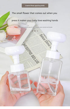 Modern press bottle for shower products