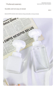 Durable plastic soap dispenser