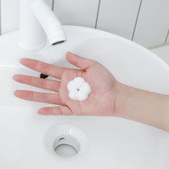 Transparent foam bottle for easy identification