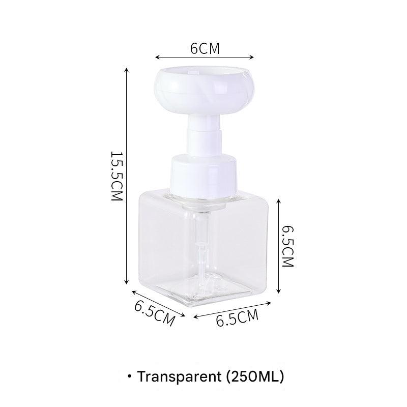 Compact bathroom foaming bottle