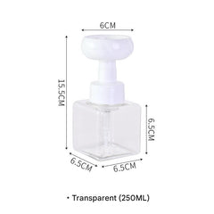 Compact bathroom foaming bottle