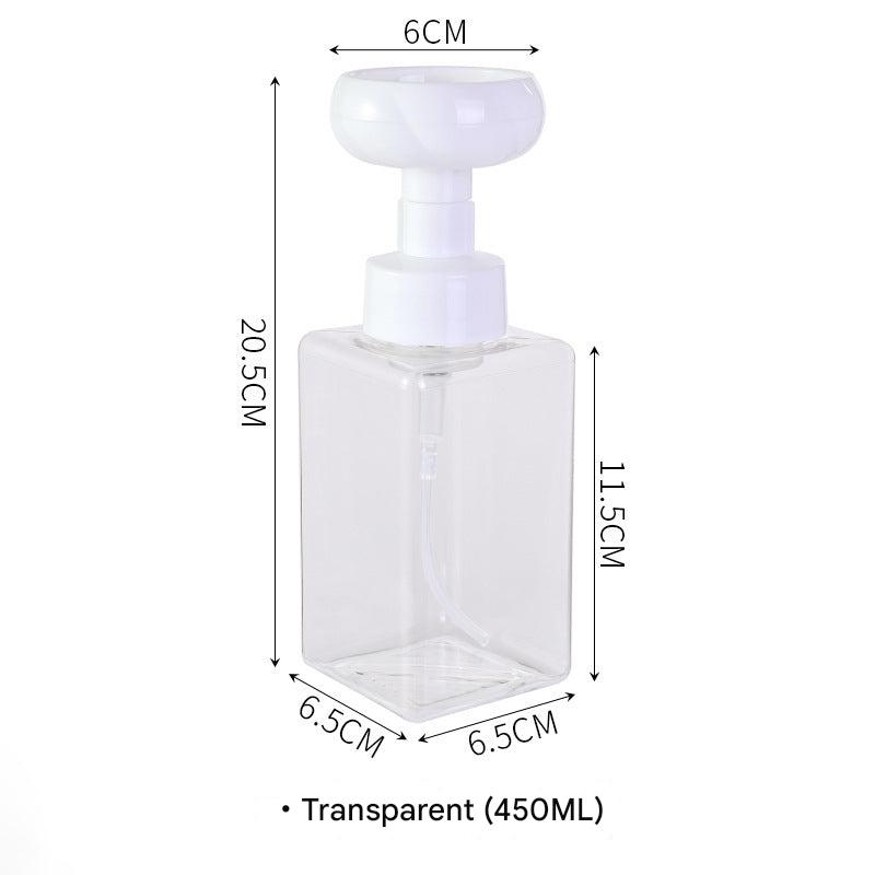 Eco-friendly floral design foam bottle