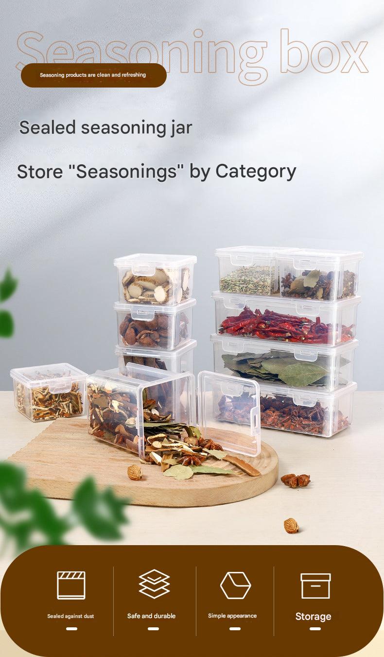 Set of spice containers suitable for any kitchen