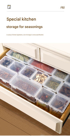 Stackable spice organiser for pepper seasoning
