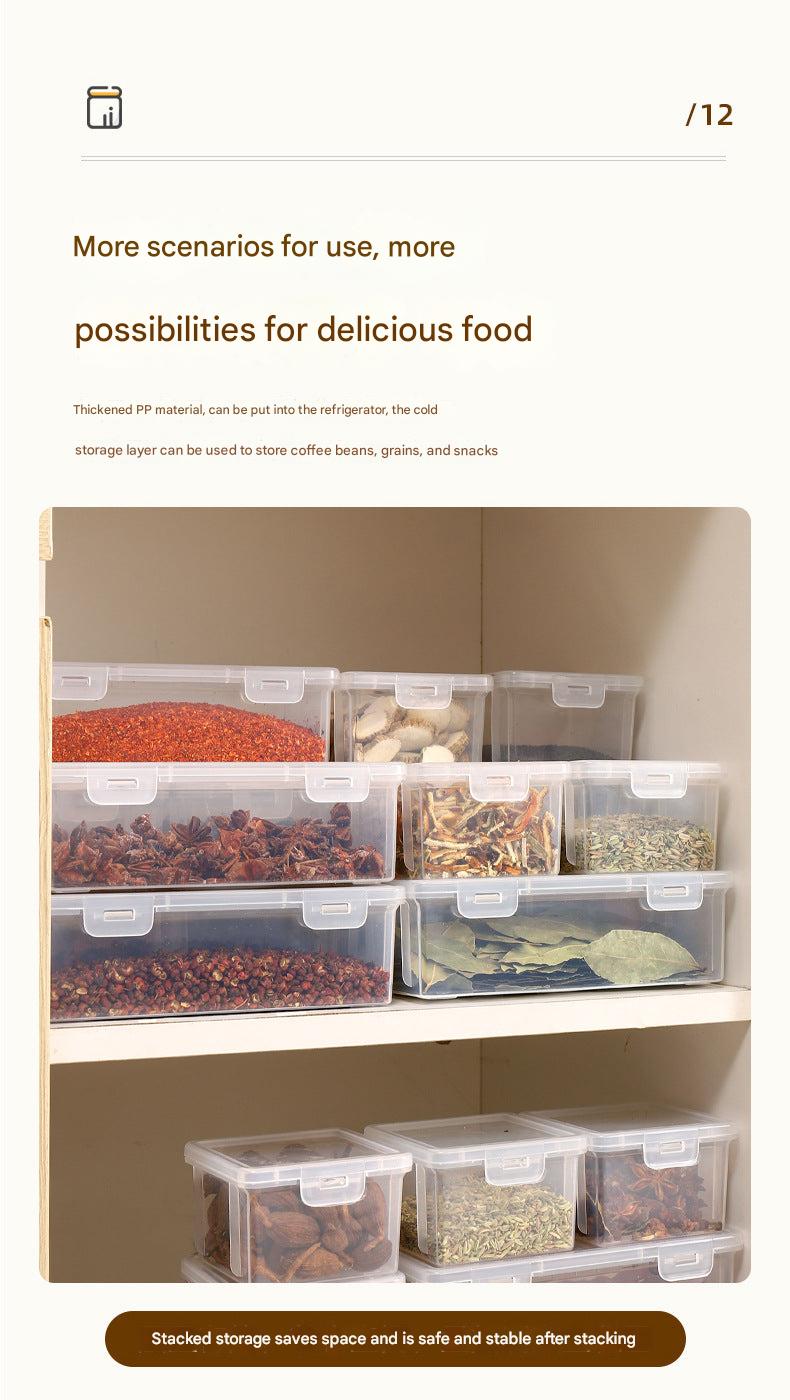 Stackable spice organiser for pepper seasoning