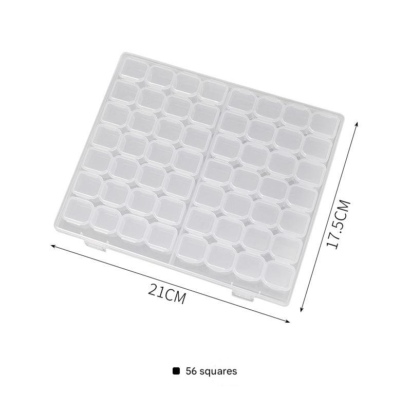 minimalist style storage box with compartments