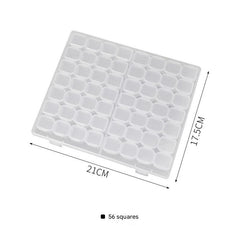 minimalist style storage box with compartments