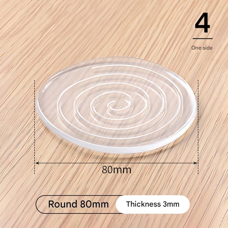 Furniture pads in various sizes