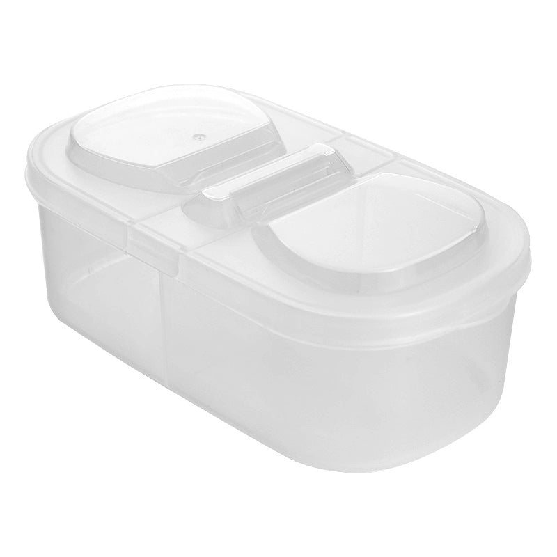 Minimalist spice container storing solid spices