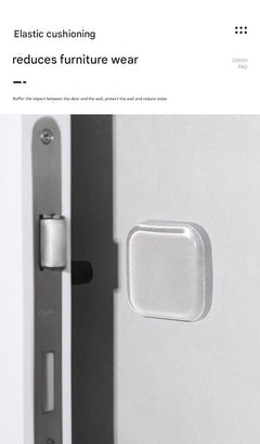 Transparent Self-Adhesive Door Handle Bumper 5