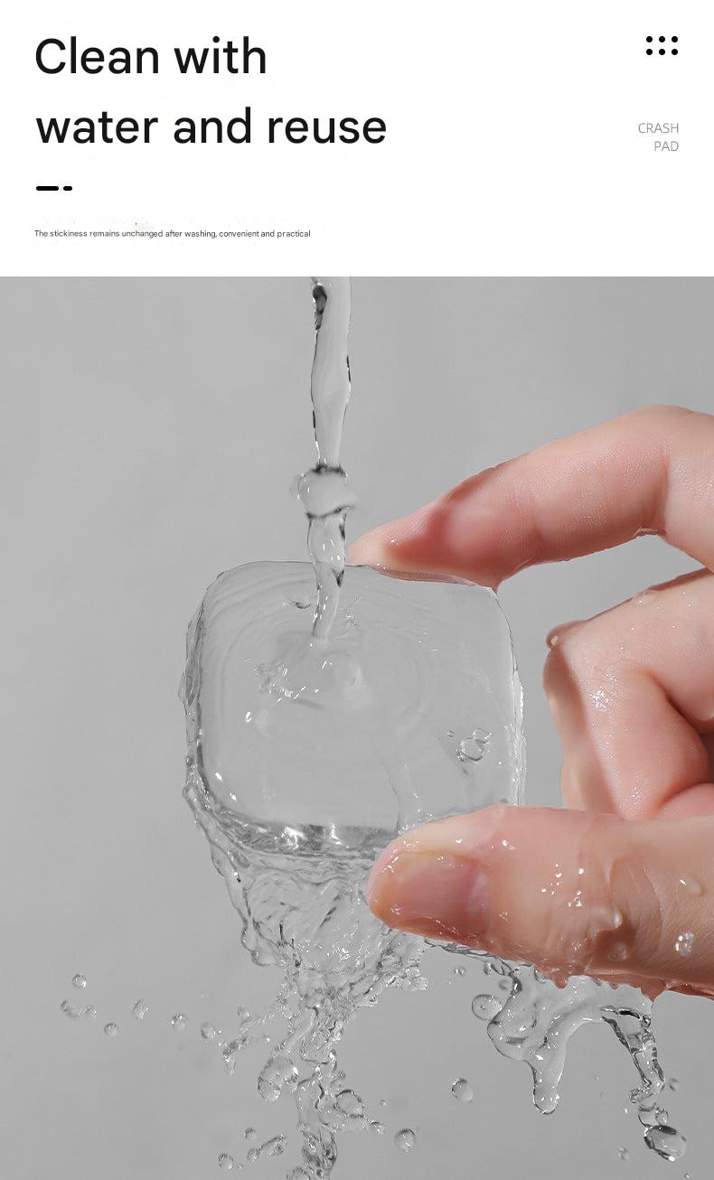 Transparent Self-Adhesive Door Handle Bumper 9