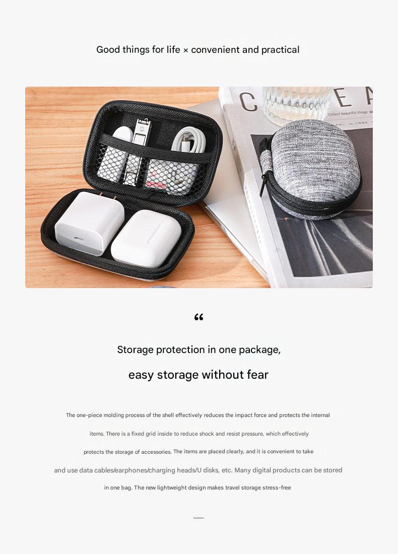 cable organiser case featuring multiple compartments image 2