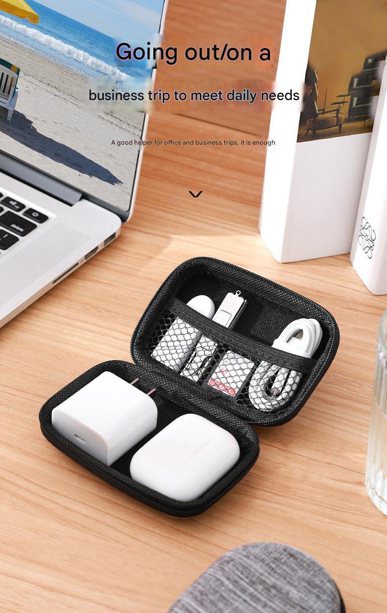 cable organiser case featuring multiple compartments image 2