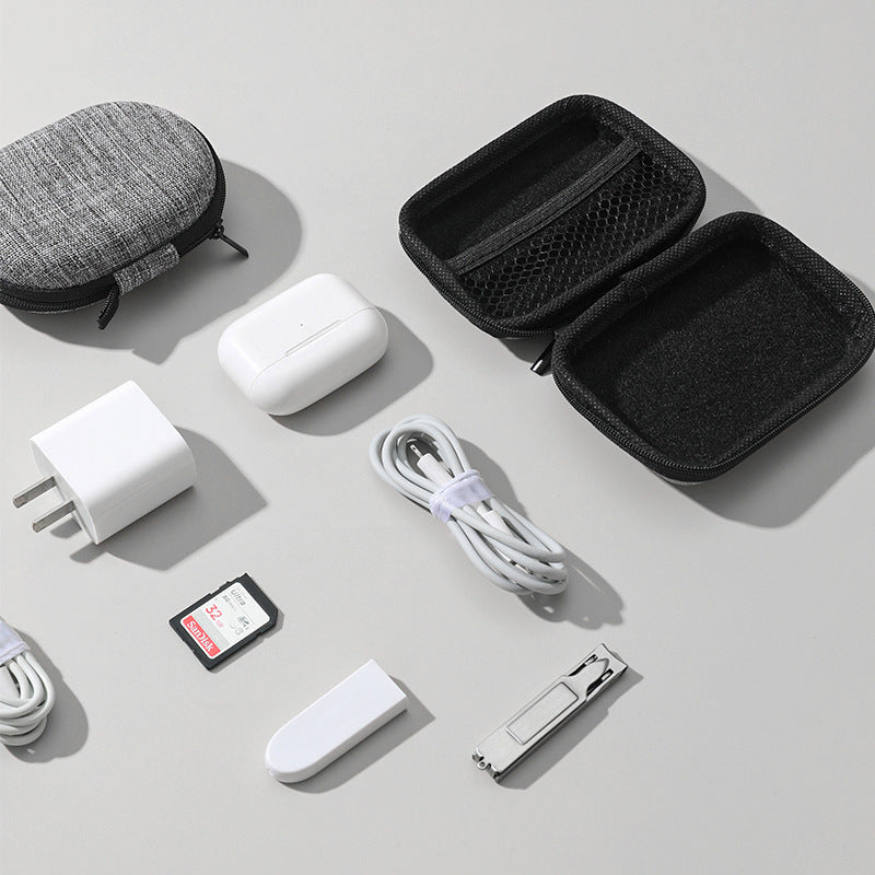 cable organiser case featuring multiple compartments image 2