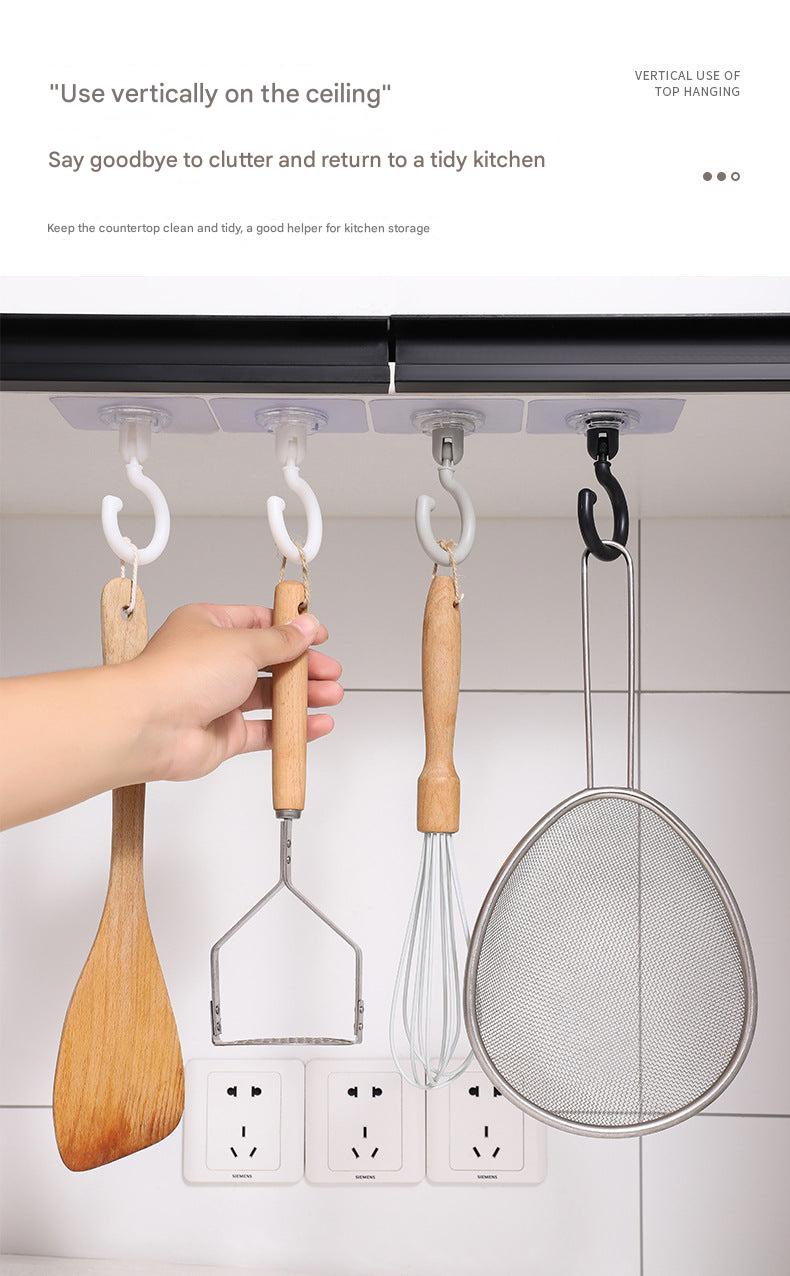 Different colour options for adhesive hooks