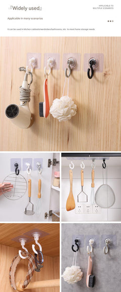 User-friendly adhesive hooks