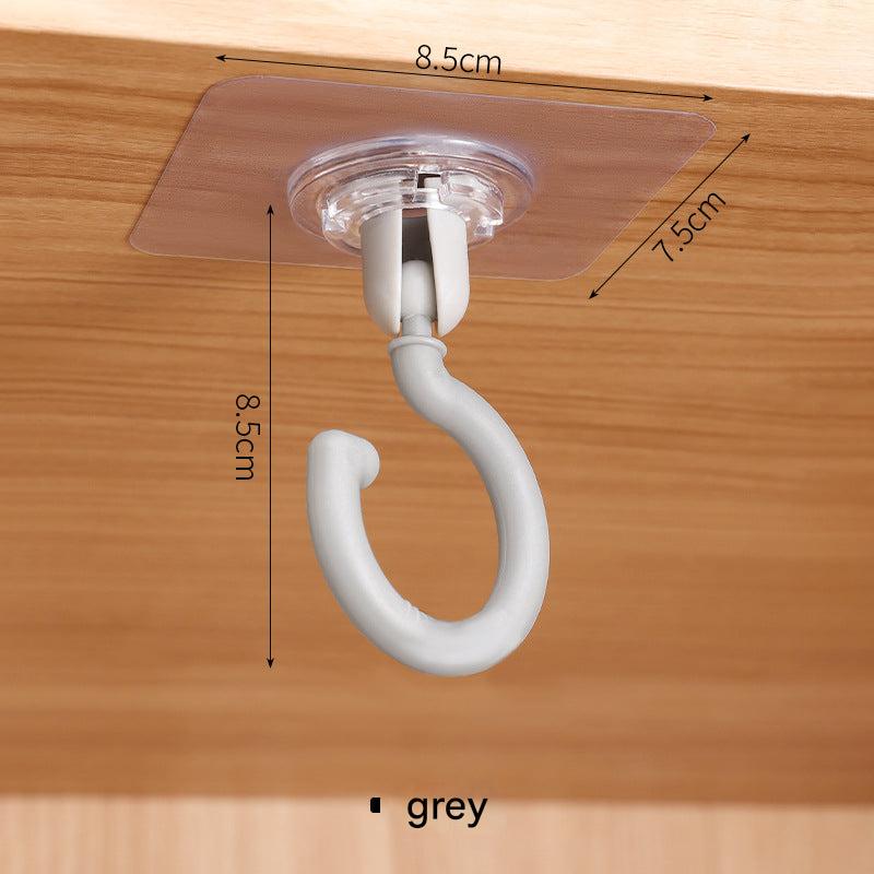 Versatile use of ceiling hooks in home