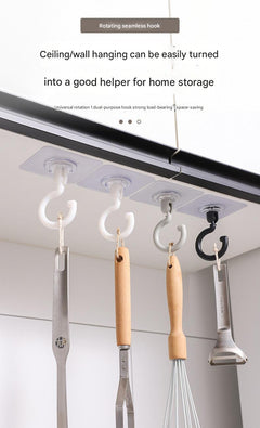 Adhesive ceiling hooks ideal for outdoor
