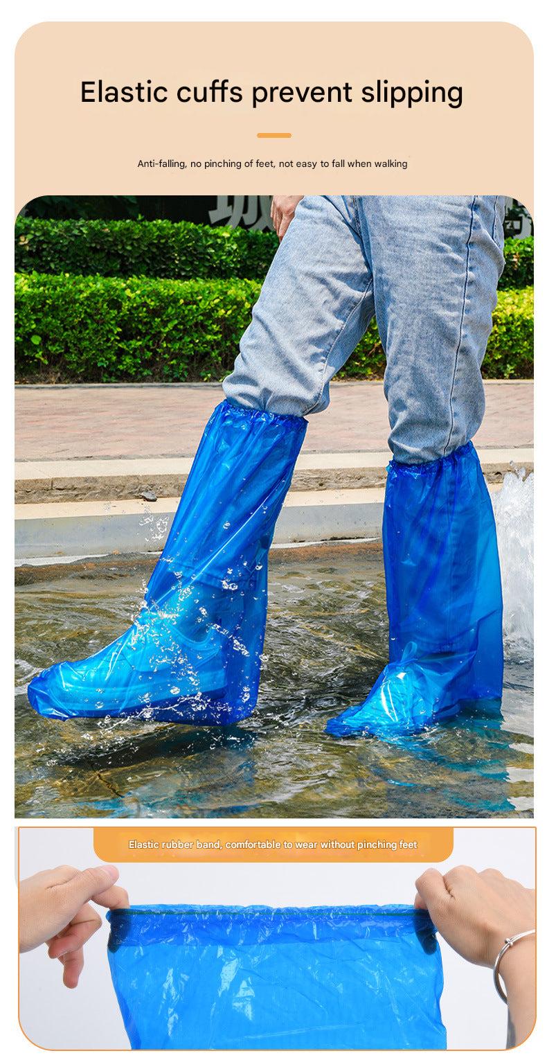 Shoe covers displaying stylish designs