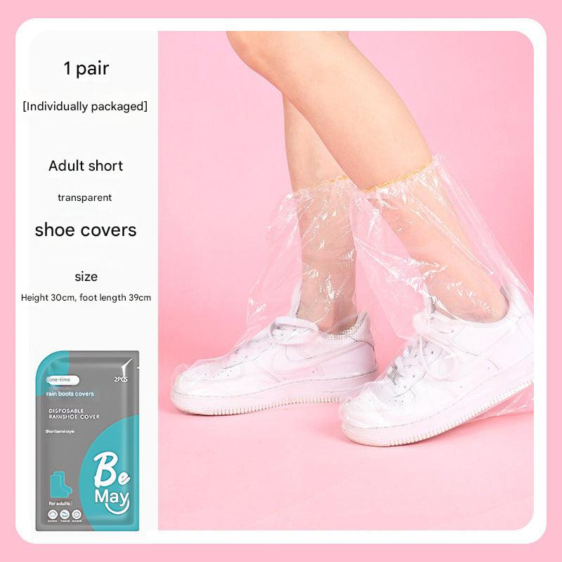 Reusable waterproof footwear covers showcased