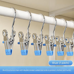 Multicolour stainless steel clips for laundry 9
