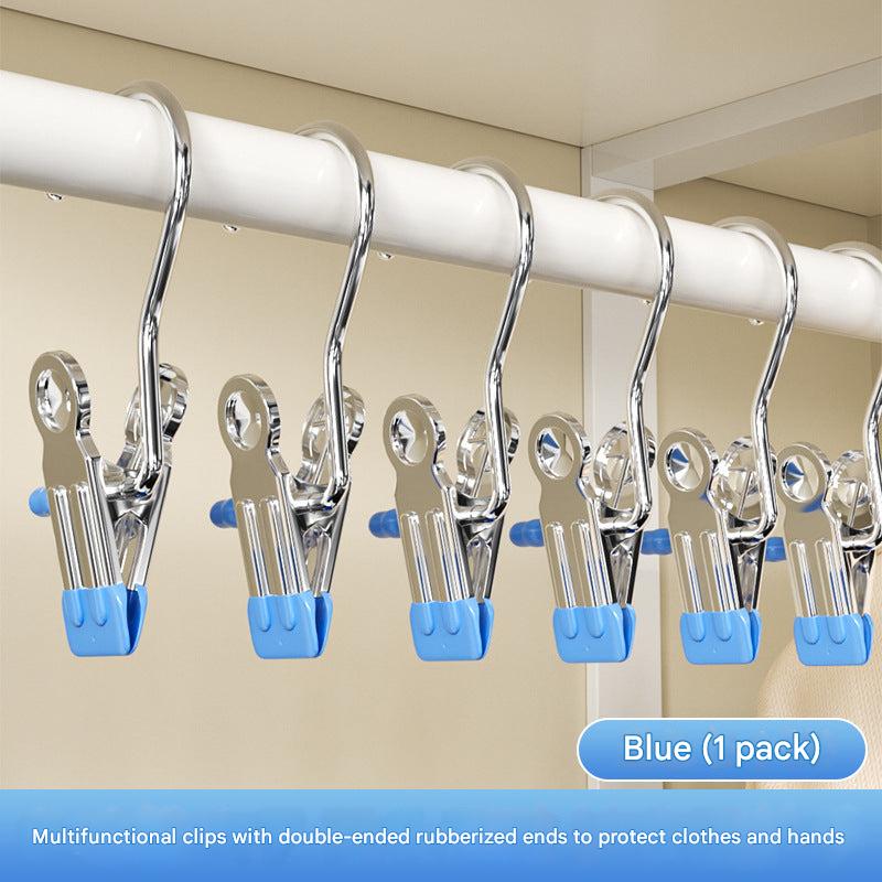 Multicolour stainless steel clips for laundry 9