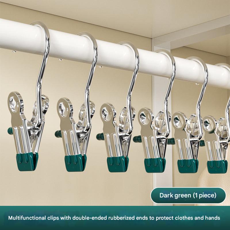 Image of clip holding various garments 10