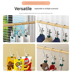 Stainless steel clothes clip with no-trace design 3