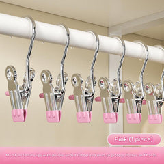 Clips designed for efficient laundry storage 8