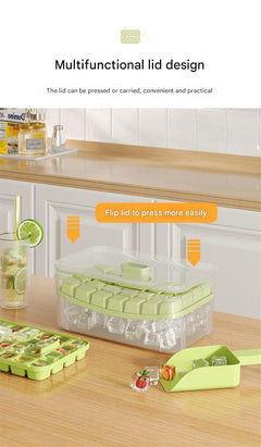 Ice making process with Premium Ice Cube Tray