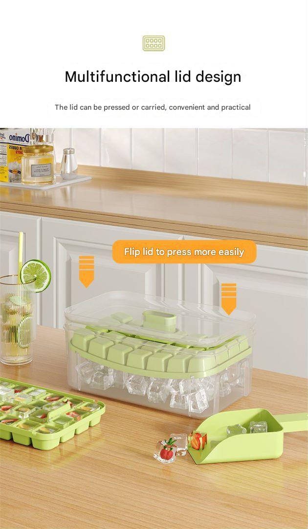 Ice making process with Premium Ice Cube Tray