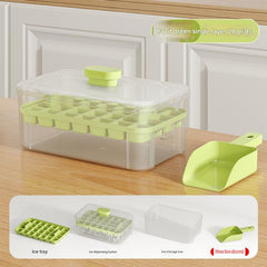 Ice cubes released from BPA-free tray